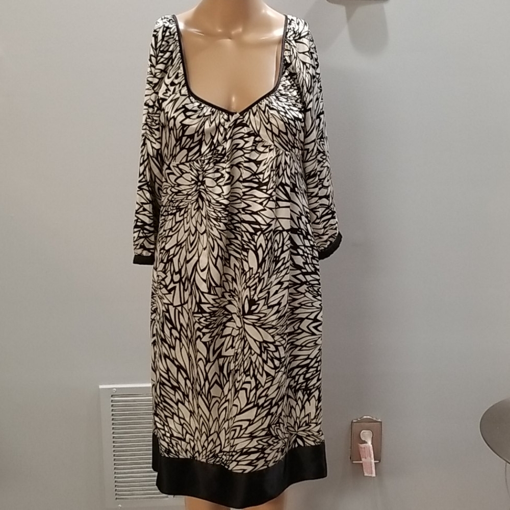 Unlined Printed Dress